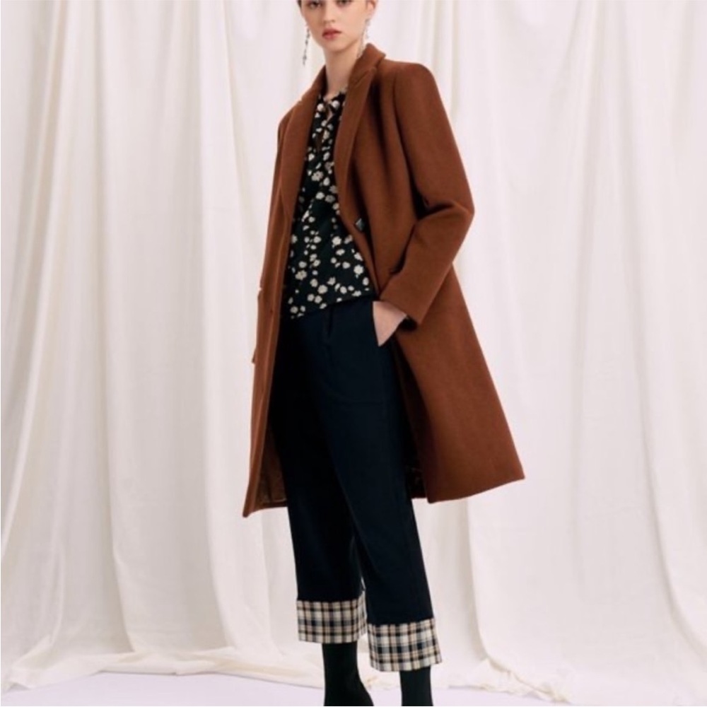 Petite Studio NYC Brenna Wool Coat, M